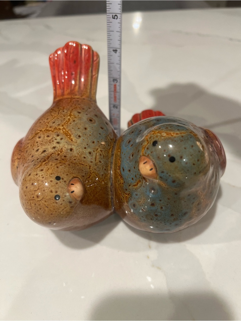 Vintage Ceramic Cuddle Birds Figurine - Picture 3 of 5